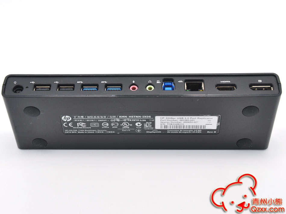 新到货HP/惠普 USB3.0端口复制器 扩展坞 扩展底座 3005pr 高级扩展HSTNN-IX06 USB 3.0端口复制器 扩展坞扩展底座H1L08AA-青州小熊 新到货HP/惠普 USB3.0端口复制器 扩展坞 扩展底座 3005pr 高级扩展HSTNN-IX06 USB 3.0端口复制器 扩展坞扩展底座H1L08AA