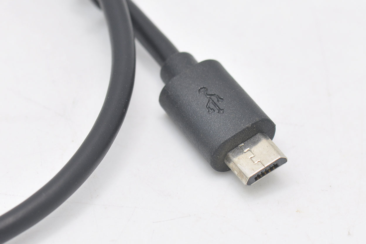 原装正品MicroUSB to MicroUSB 公对公OTG USB DAC解码线 双头Micro USB线 5芯加地线带屏蔽30厘米-青州小熊