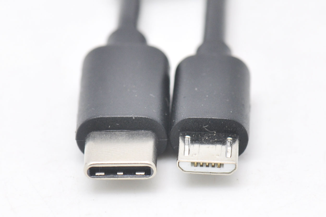 原装正品USB-C Type-C to MicroUSB OTG线 USB DAC解码线 mojo Hugo Dji 大疆遥控器转换线 19 .