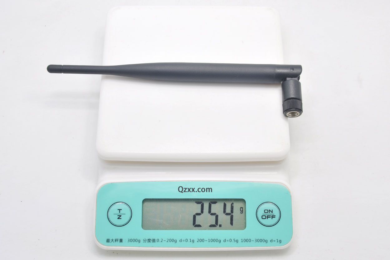 全新黑色原装2.4G-2.5G 5DBi 无线路由器天线无线网卡天线SMA天线20厘米长-青州小熊