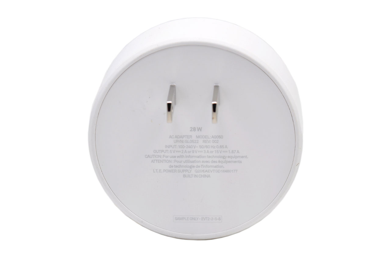 新到货谷歌Google nest 28W USB PD充电器Nest Cam IQ indoor Power充电头Type C口充电器支持iPhone  8 X XS Max PD快充-青州小熊