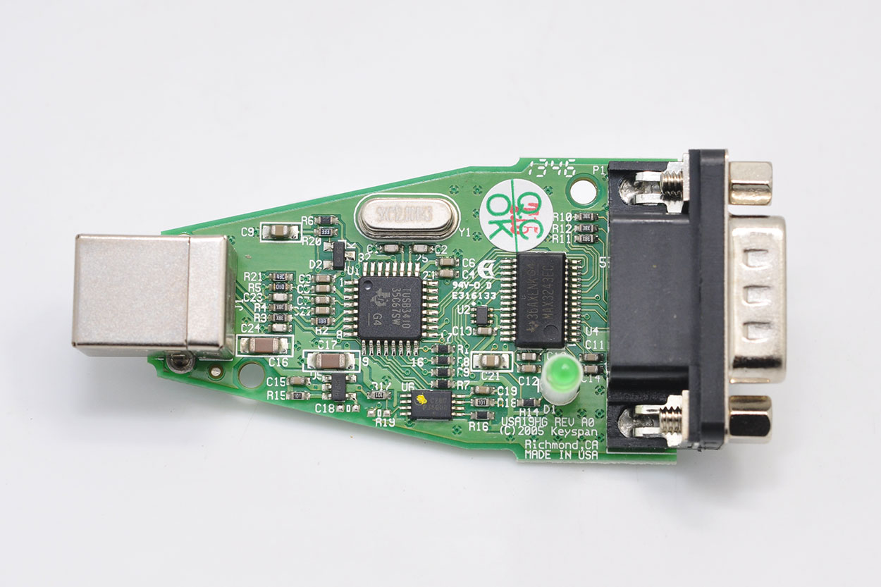 Tripp-Lite Keyspan USA-19HS USB To Serial Adapter - High-Speed Connection For Legacy Devices