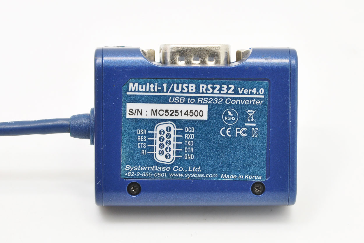 韩国SystemBase原装Multi-1/USB RS232 ver4.0 USB转com工业级转换器15kV浪涌保护921.6Kbps速度 ...