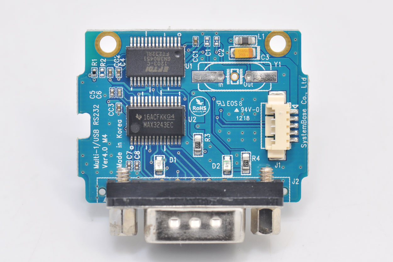 韩国SystemBase原装Multi-1/USB RS232 ver4.0 USB转com工业级转换器15kV浪涌保护921.6Kbps速度 ...