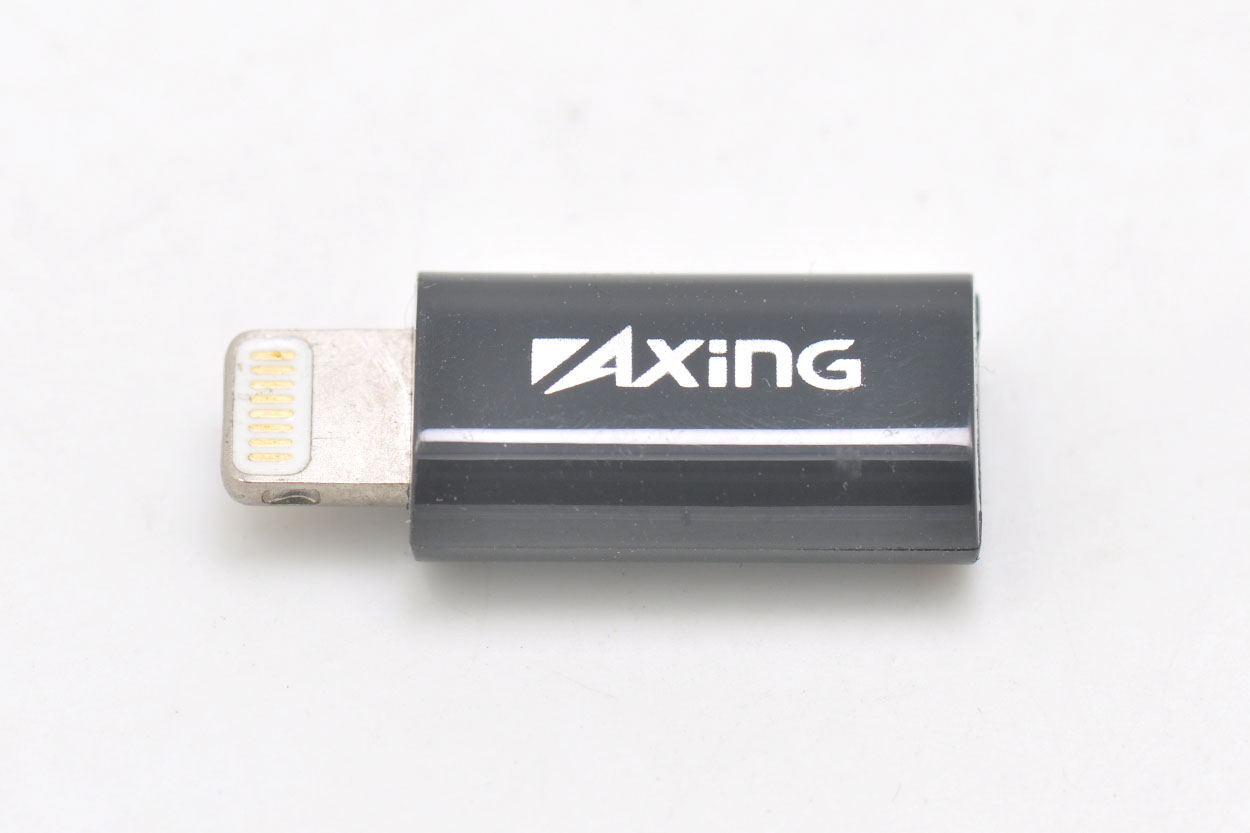 售完存档 原装正品多摩電子axing Lightning To Micro Usb 苹果mfi认证转换适配器转换头tih39lw 青州小熊