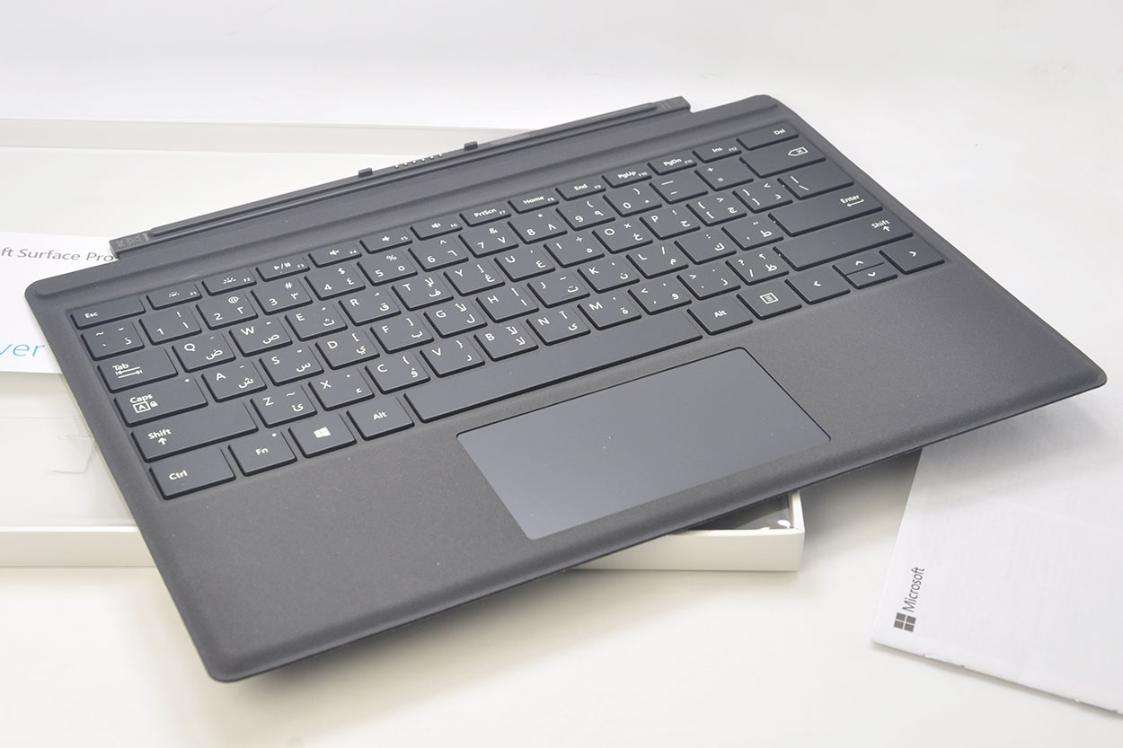 售完存档：正品微软Microsoft Surface Pro 3 4 5 6 7 Type Cover专业键盘保护盖English ...