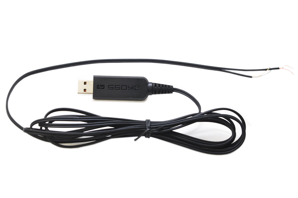 售完存档 Koss 高斯usb声卡耳机diy 半成品线长2 5米cm119芯片接线定义已更新 青州小熊