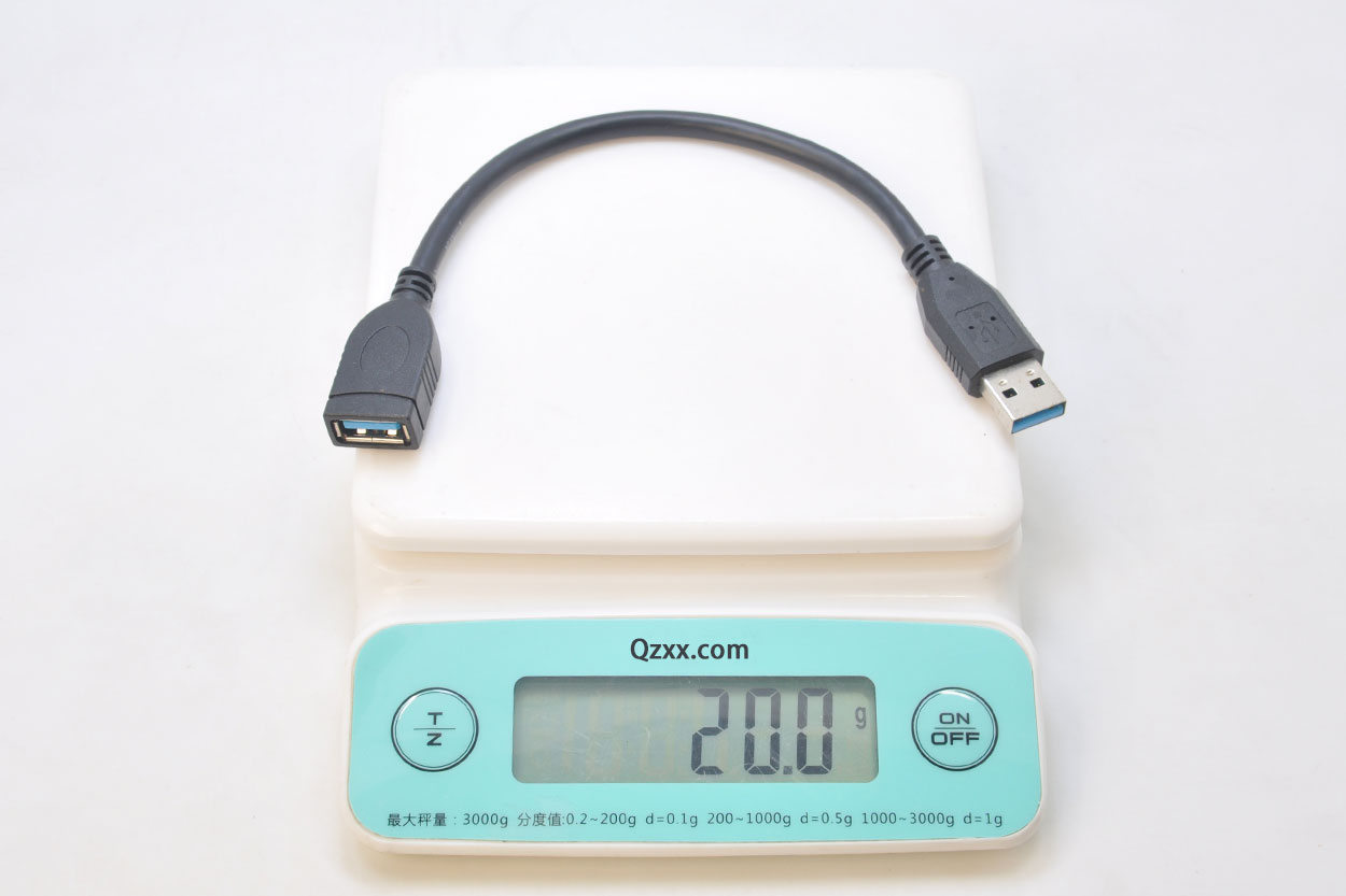 售完存档：20厘米USB3.0延长线 超短USB公对母加长线数据线连接线-青州小熊