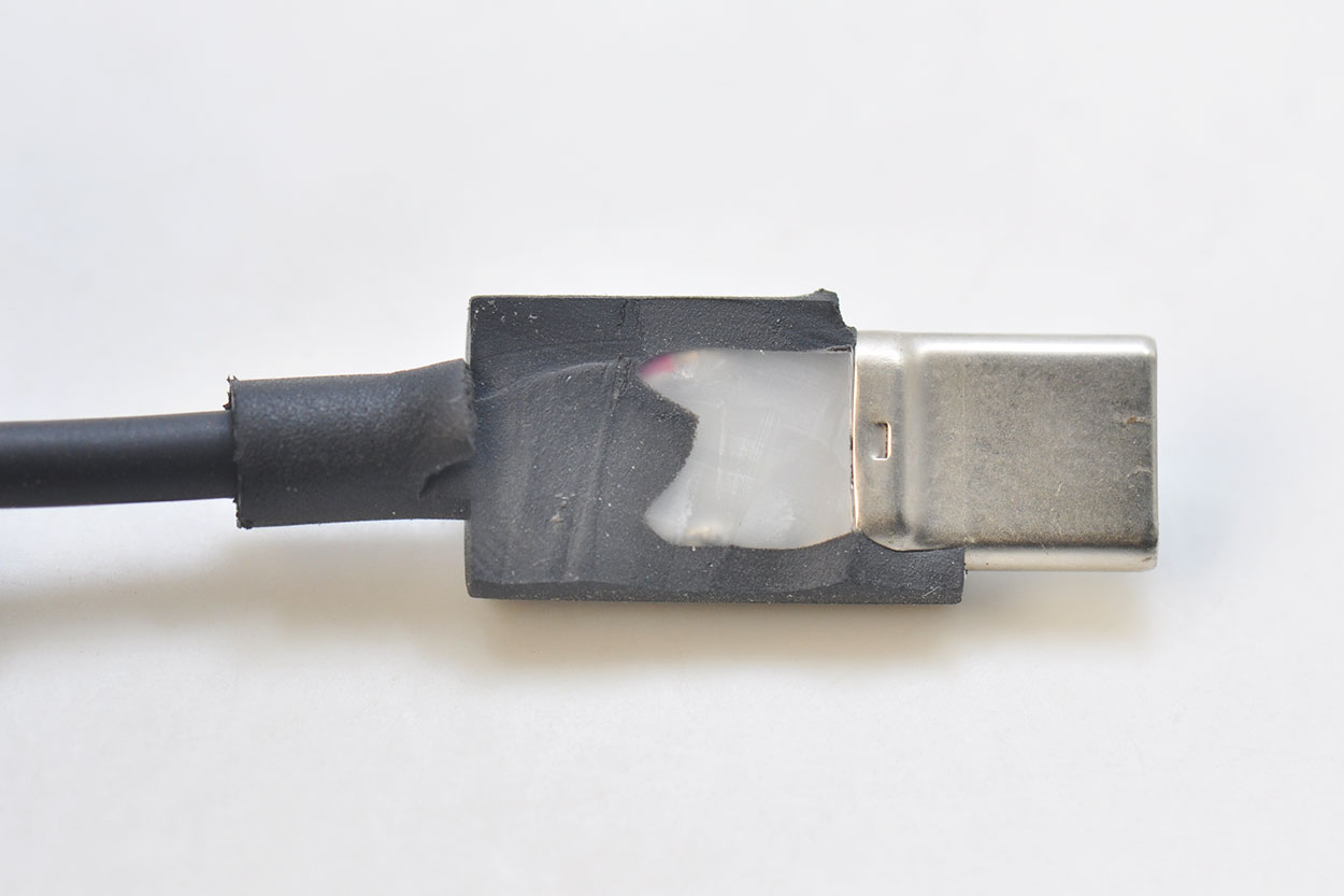 45厘米USB-C 短线USB-A to USB-C Type-C 不能传数据 蓝牙音响 手表 小电流充电线 不支持快充-青州小熊