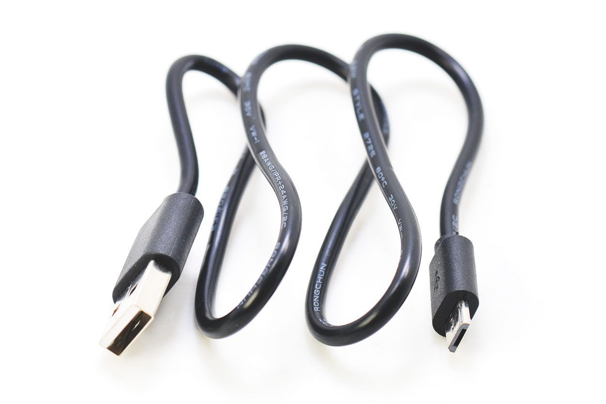 新到货50厘米长老款安卓手机Micro USB数据线充电线传输线USB A TO MICRO USB B 5P CABLE-青州小熊