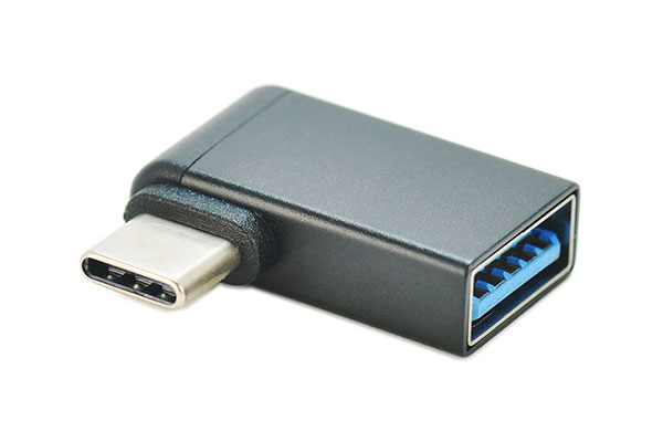 原装酷冷至尊CoolerMaster MH670无线耳机原配直角拐弯头USB-C 到 USB-A 适配器 USB-C To USB 3.0 3 ...