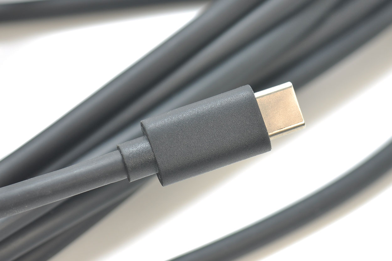 5米长USB-C至USB-C USB2.0速度 通用60W PD快速充电线 游戏手柄 VR眼镜 监控摄像头 C口电源线供电线BT828-青州小熊