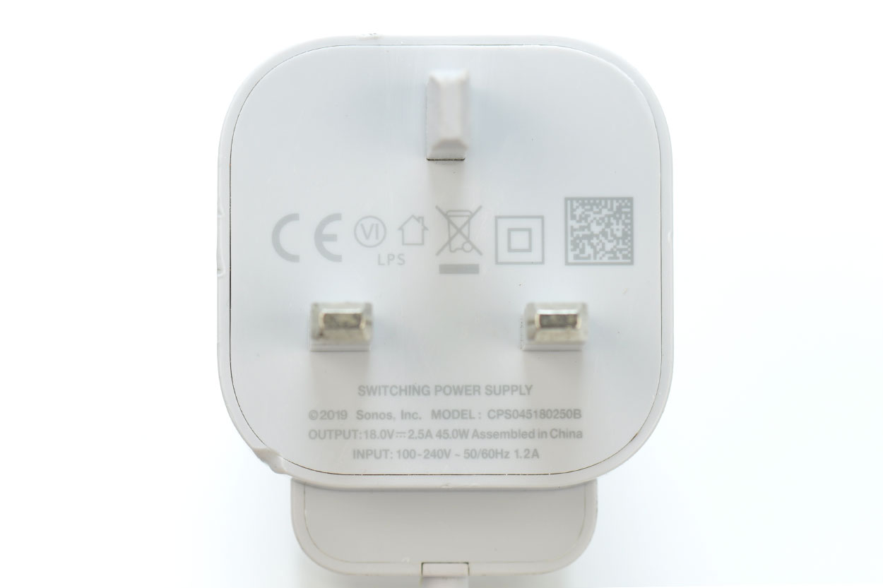新到货二手Sonos MOVE 18V2.5A 45W 便携式智能扬声器 充电底座 英标大三角接口CPS045180250B-青州小熊