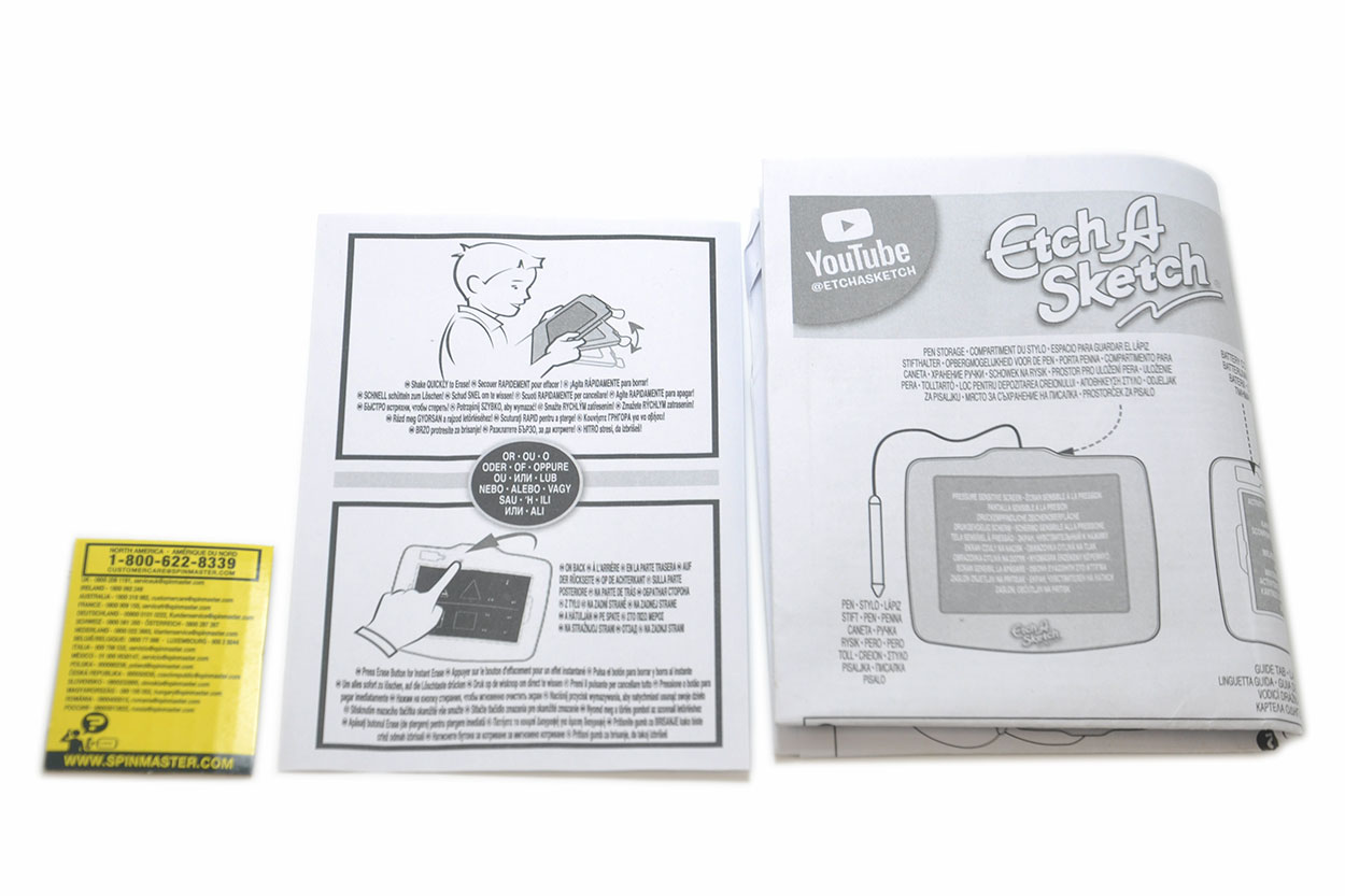 原装Etch A Sketch Freestyle‎儿童液晶手写板透明可临摹LCD宝宝彩色屏电子写字板涂鸦绘画画板6052347-青州小熊