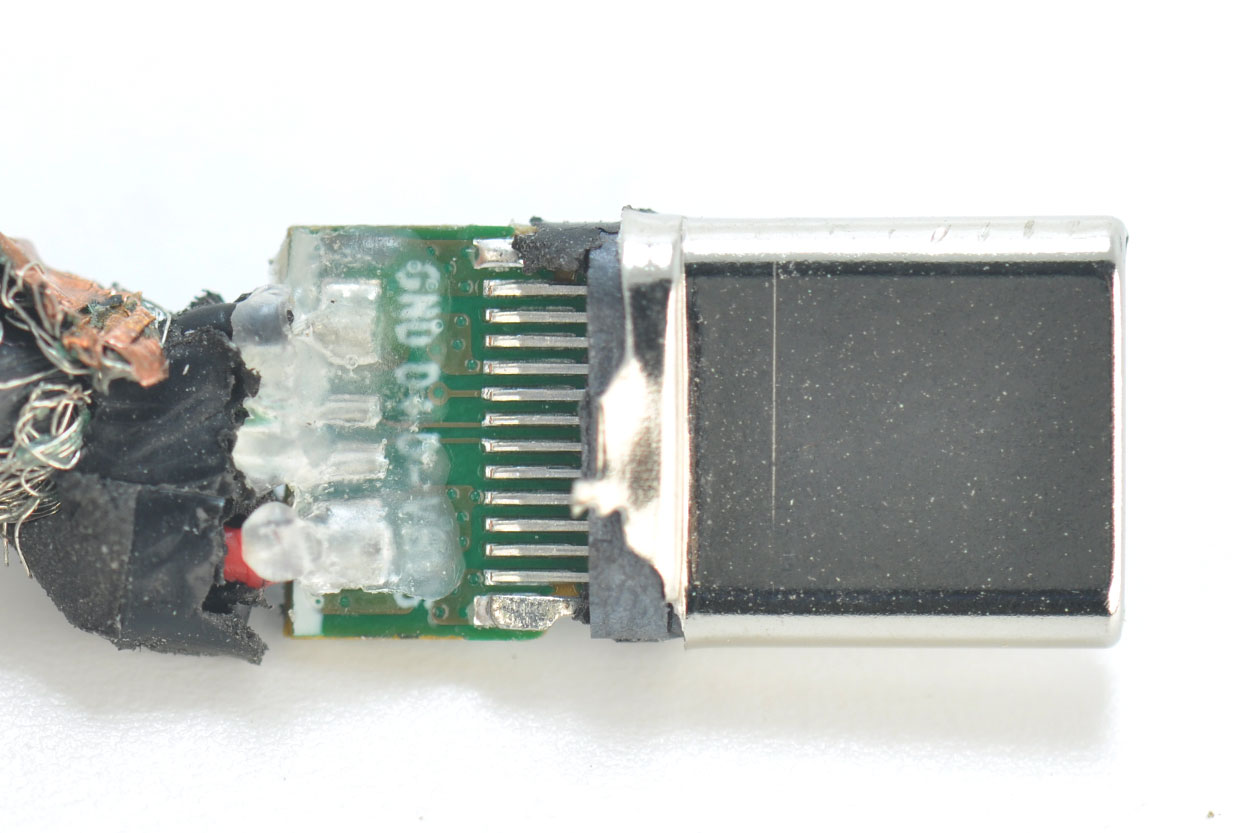 华硕ASUS ROG玩家国度30厘米长TYPE-C USB-C 转Micro USB 2.0 OTG线 USB DAC解码线 ...
