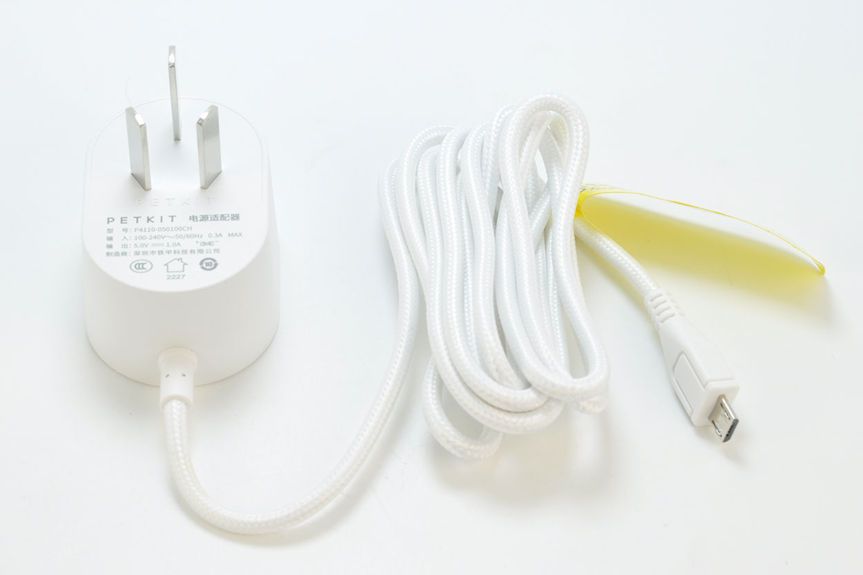Slol 新到货全新原装PETKIT小佩ZERO智能猫咪饮水机3代 2S SLOL 5代Mini 5V1A Micro USB三插无感应电专用电源适配器 ...