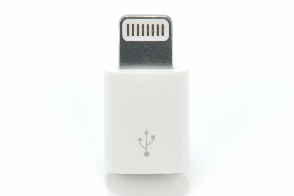 Micro Ios Port 新到货原装正品苹果Apple iPhone 5手机原配老安卓接口Micro USB to Lightning Adapter 充电数据转换头 ...