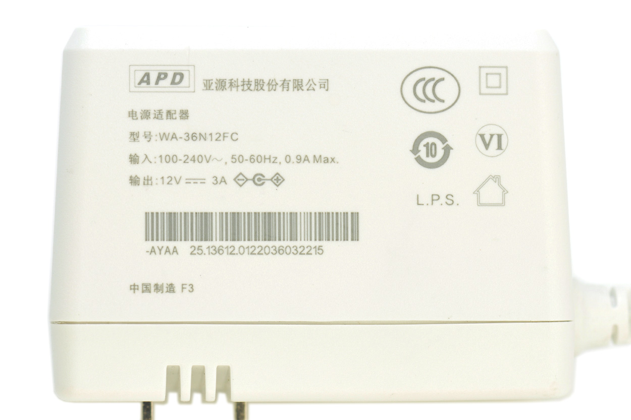 新到货亚源APD 12V3A 36W LINKSYS APD WA-36N12FU WA-36N12FC AC ADAPTER VELOP ...